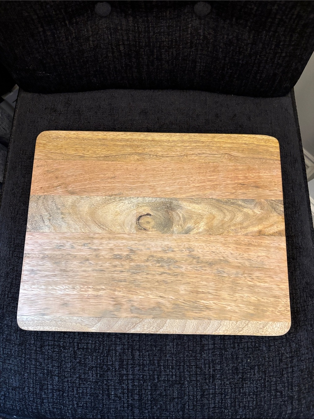 Natural Wood Serving/Chopping Board - Brown